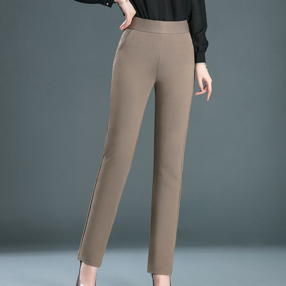 Fashionable Straight-Leg Women's Pants