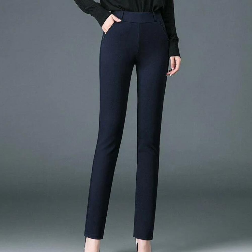 Fashionable Straight-Leg Women's Pants