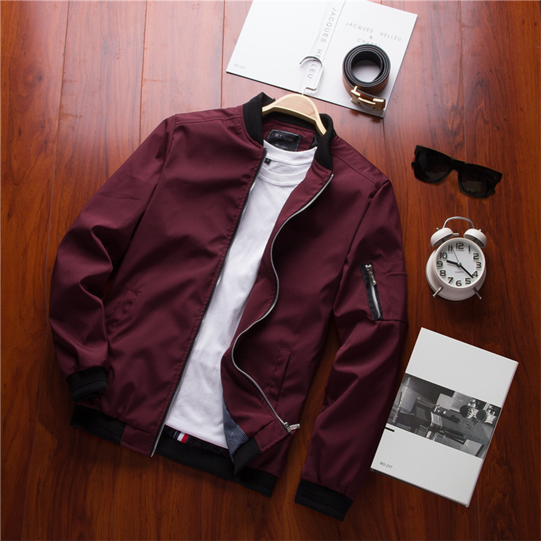 Oliver - Stylish Men's Bomber Jacket