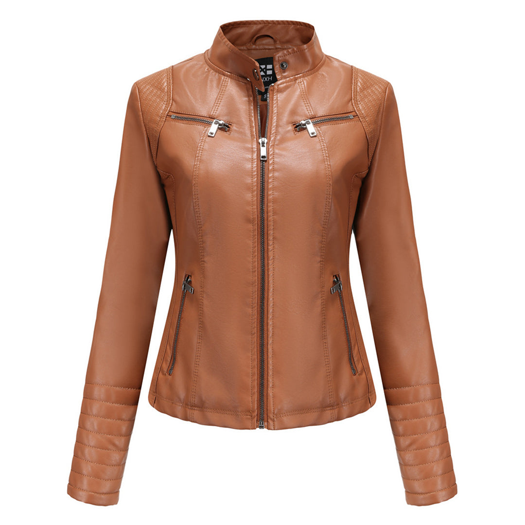 Stylish Genuine Leather Jacket – Versatile and Timeless
