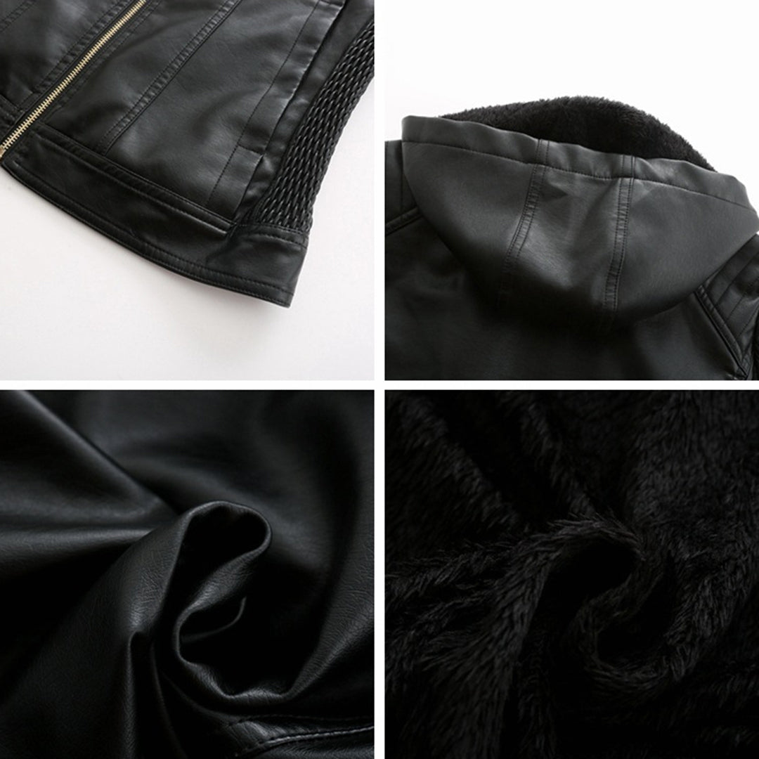 Versatile Stylish Leather Jacket – Timeless Elegance