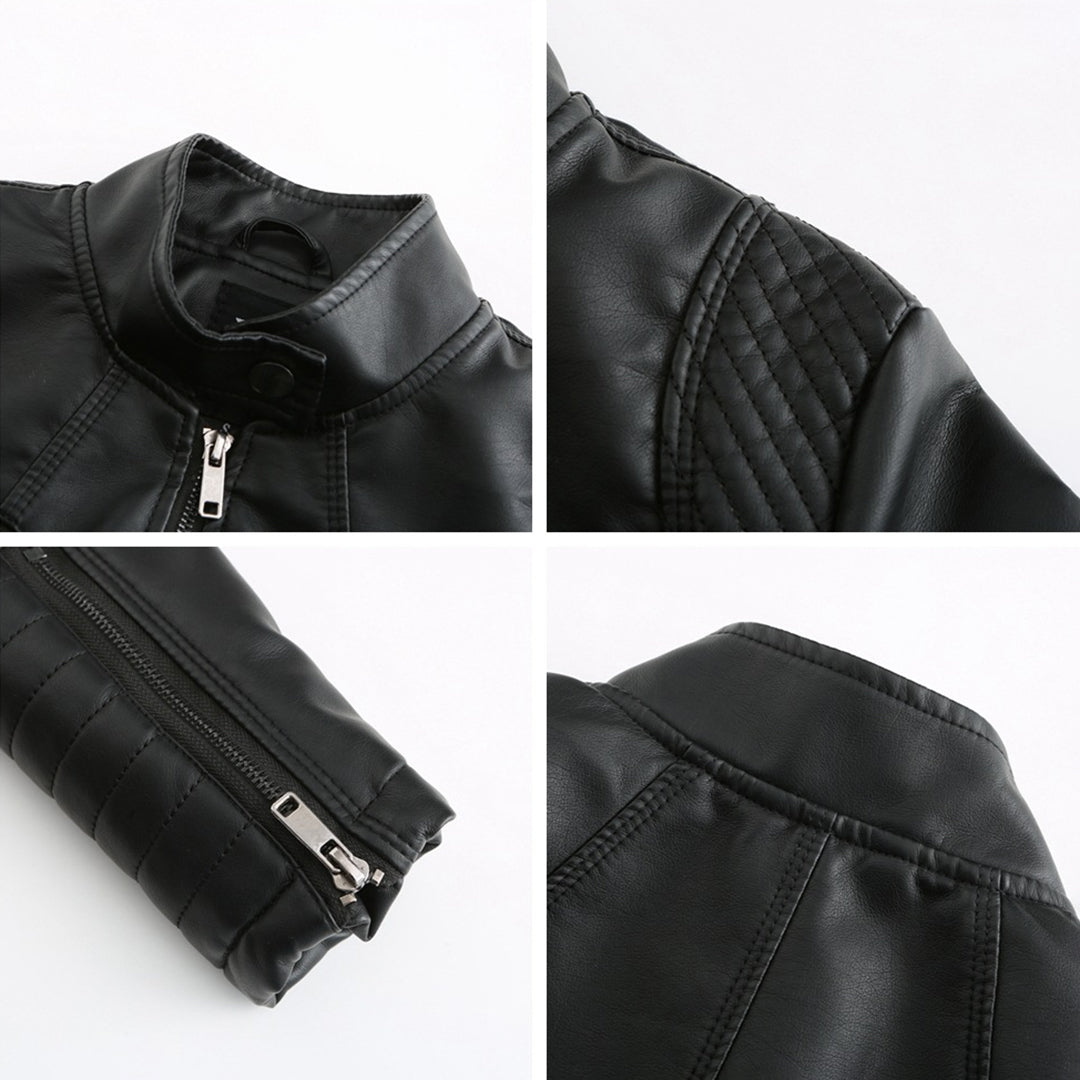 Stylish Genuine Leather Jacket – Versatile and Timeless