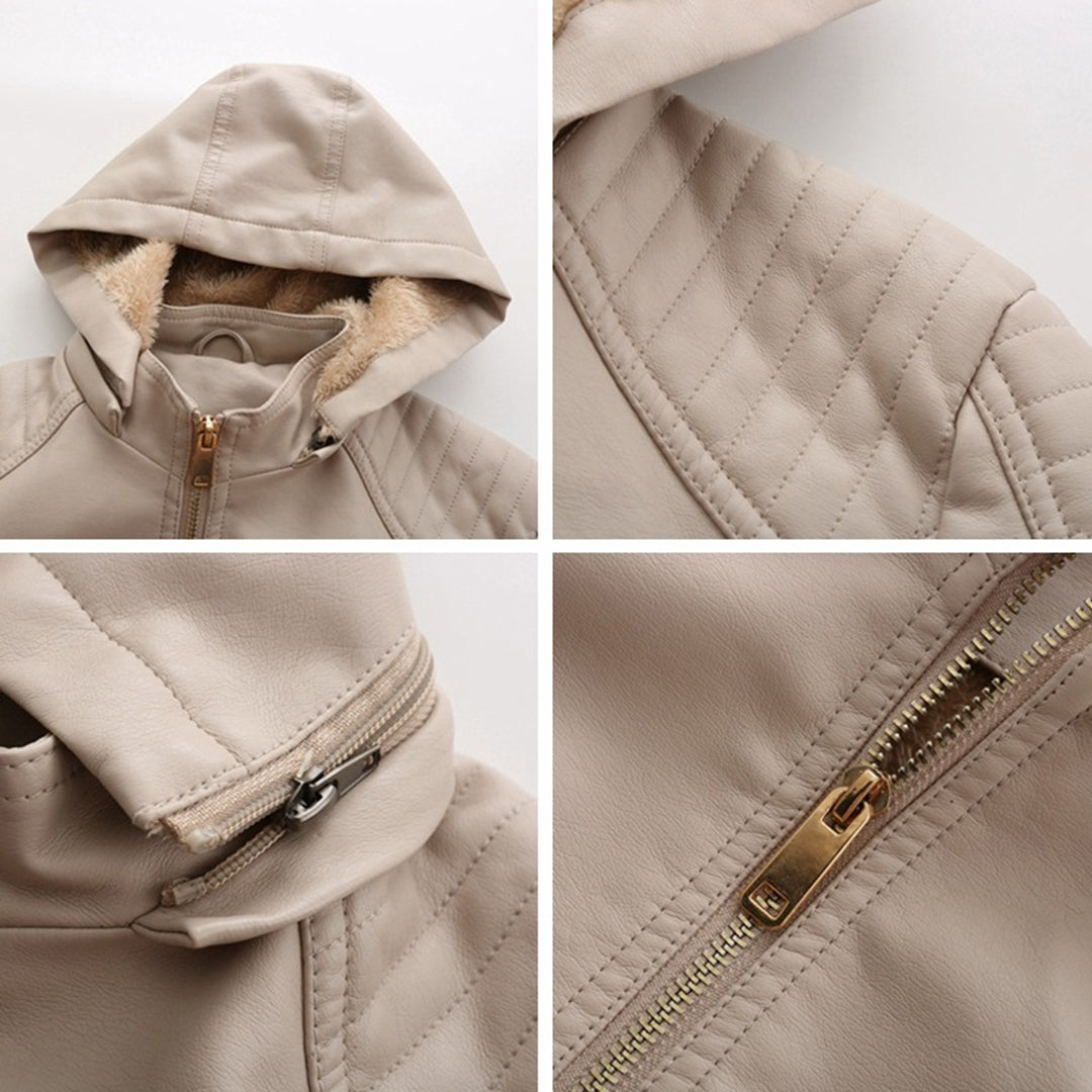 Versatile Stylish Leather Jacket – Timeless Elegance