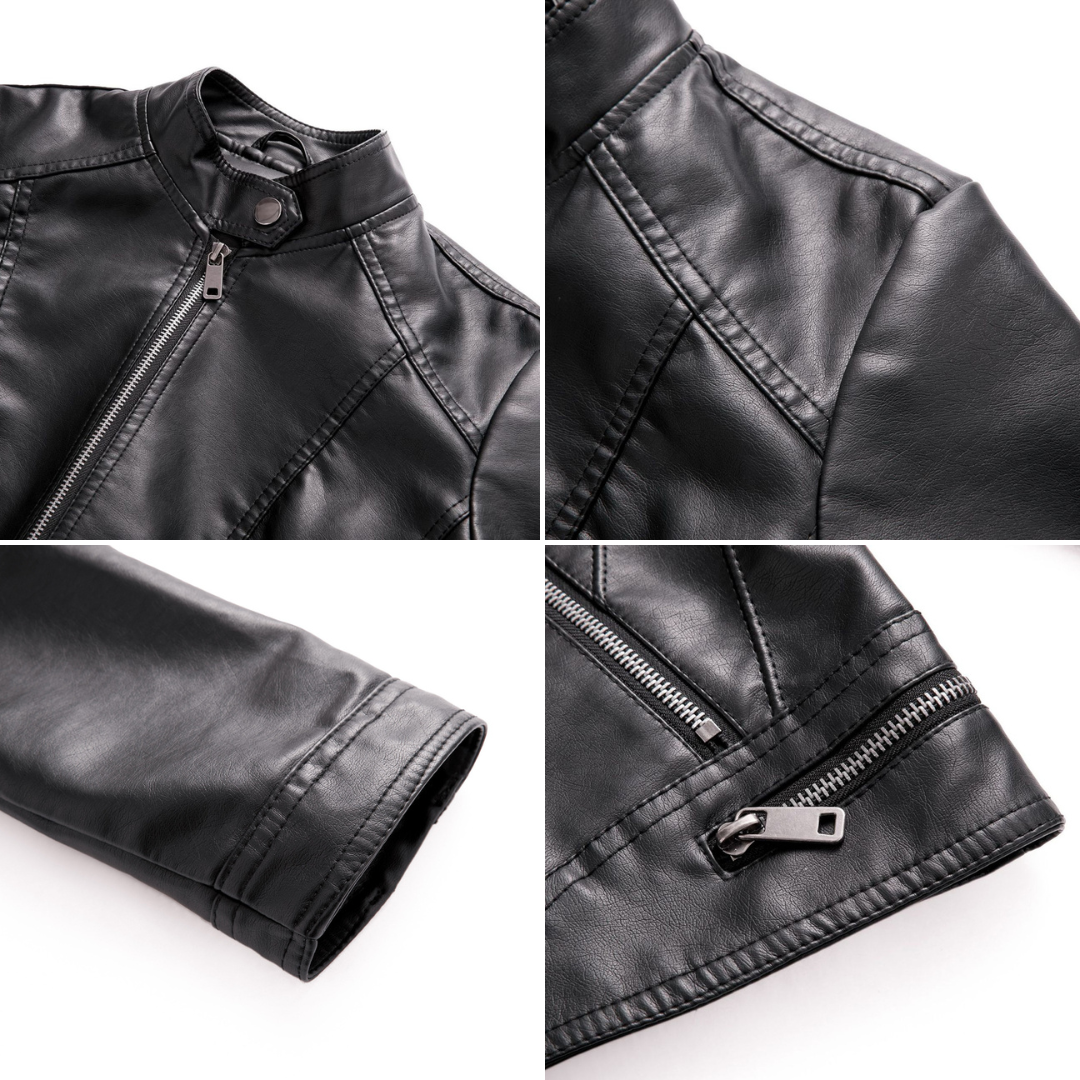 Stylish Genuine Leather Jacket β Timeless Design
