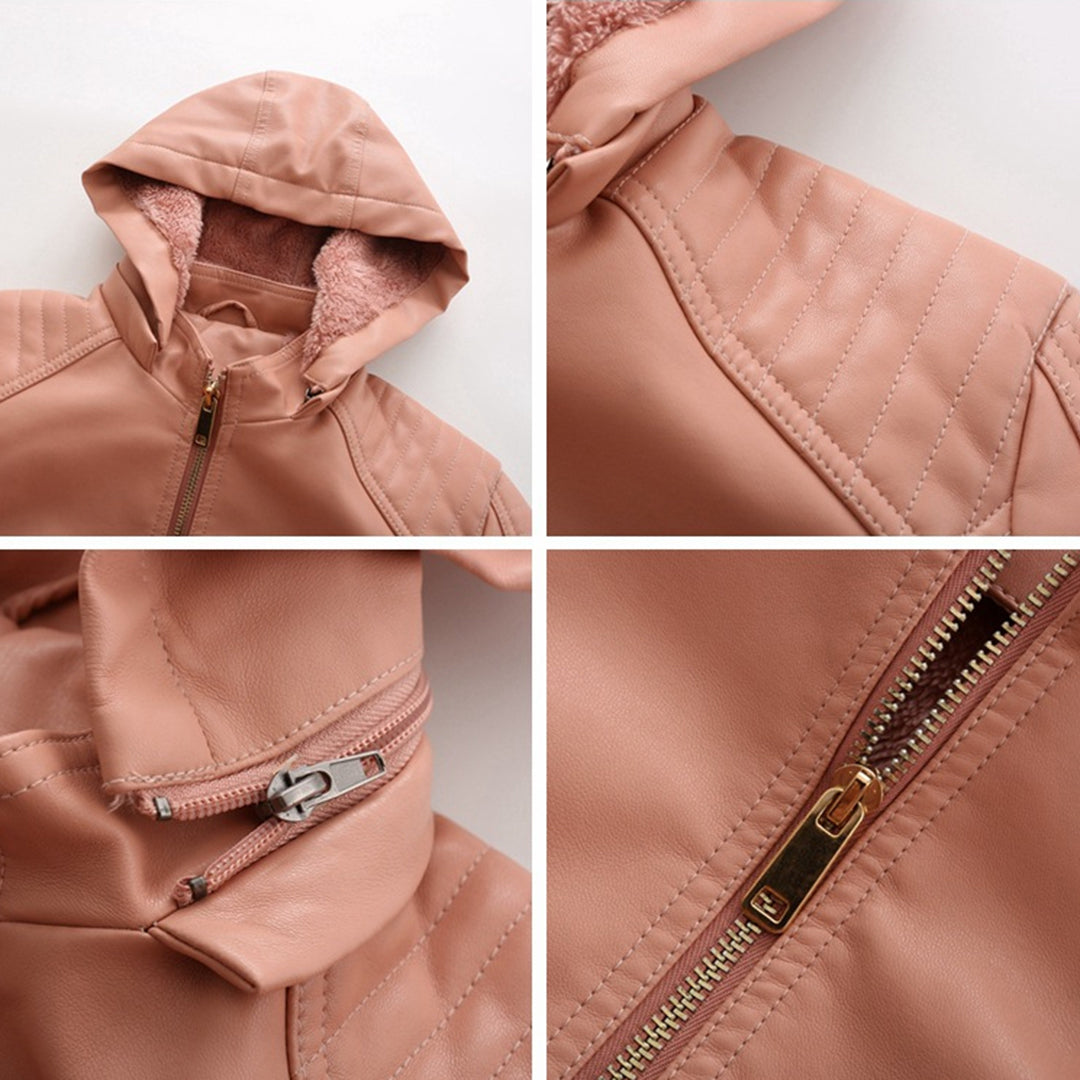 Versatile Stylish Leather Jacket – Timeless Elegance