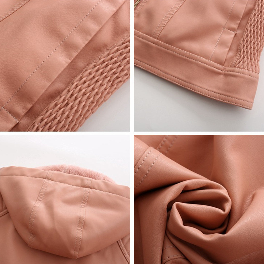 Versatile Stylish Leather Jacket – Timeless Elegance