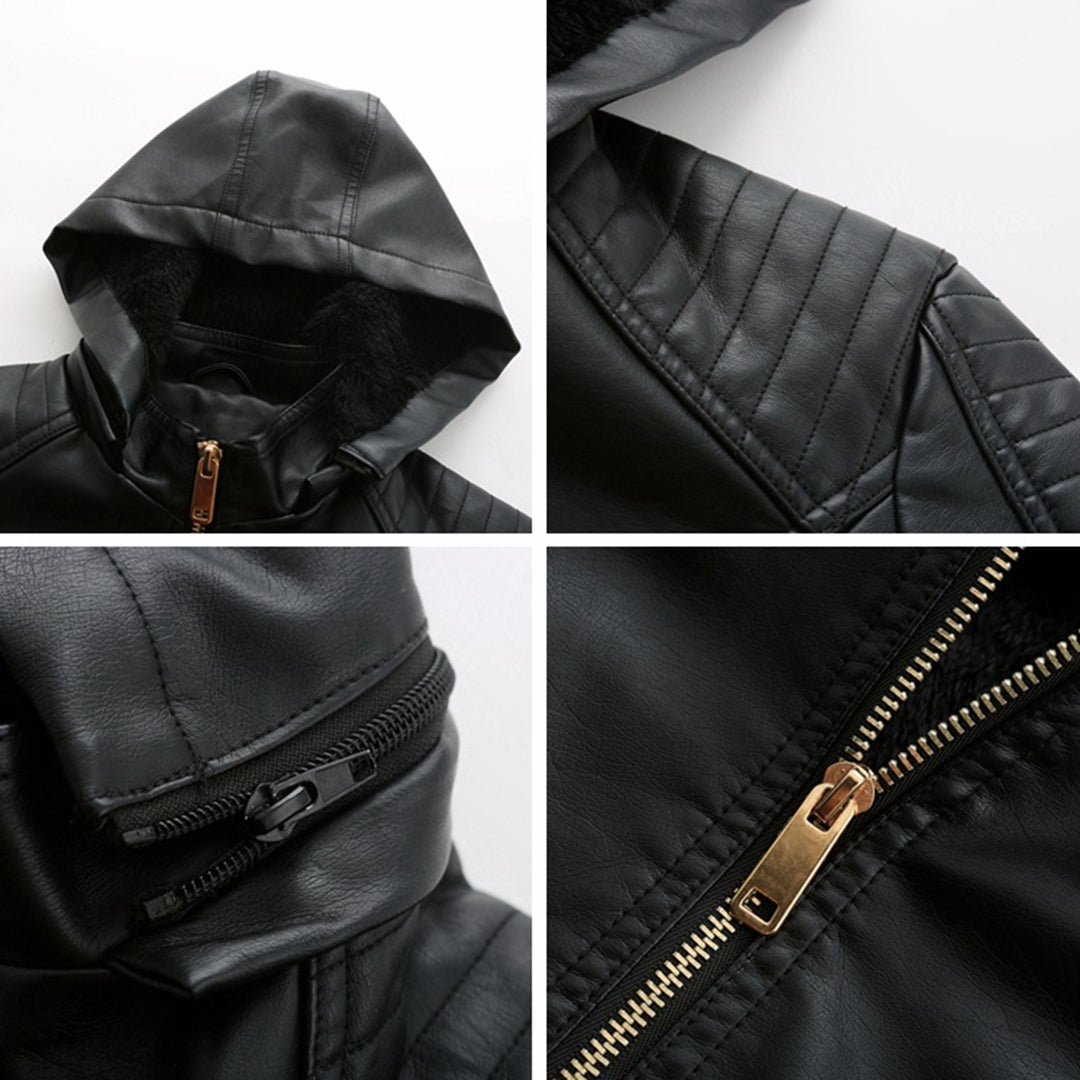 Versatile Stylish Leather Jacket – Timeless Elegance