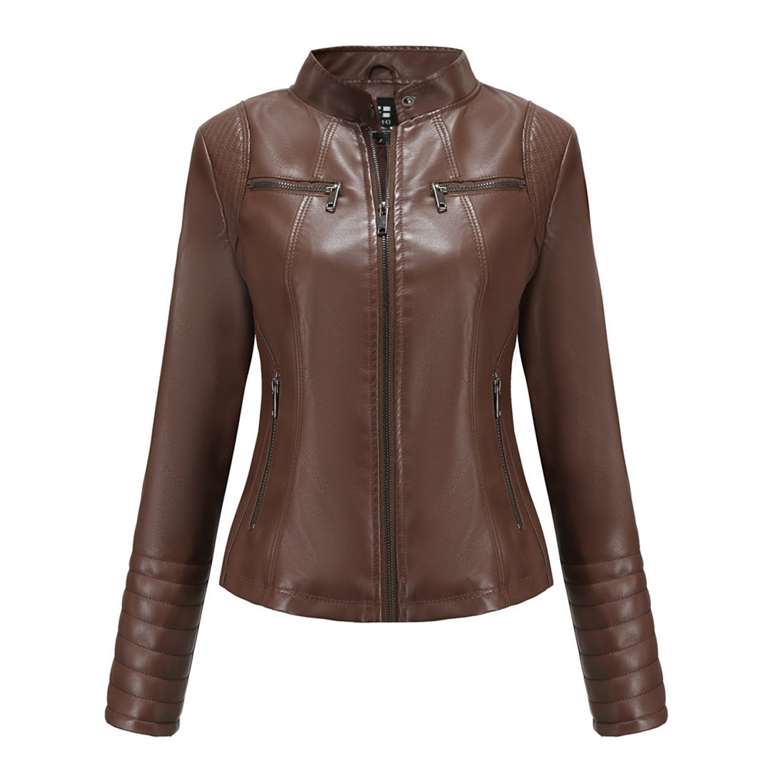 Stylish Genuine Leather Jacket – Versatile and Timeless