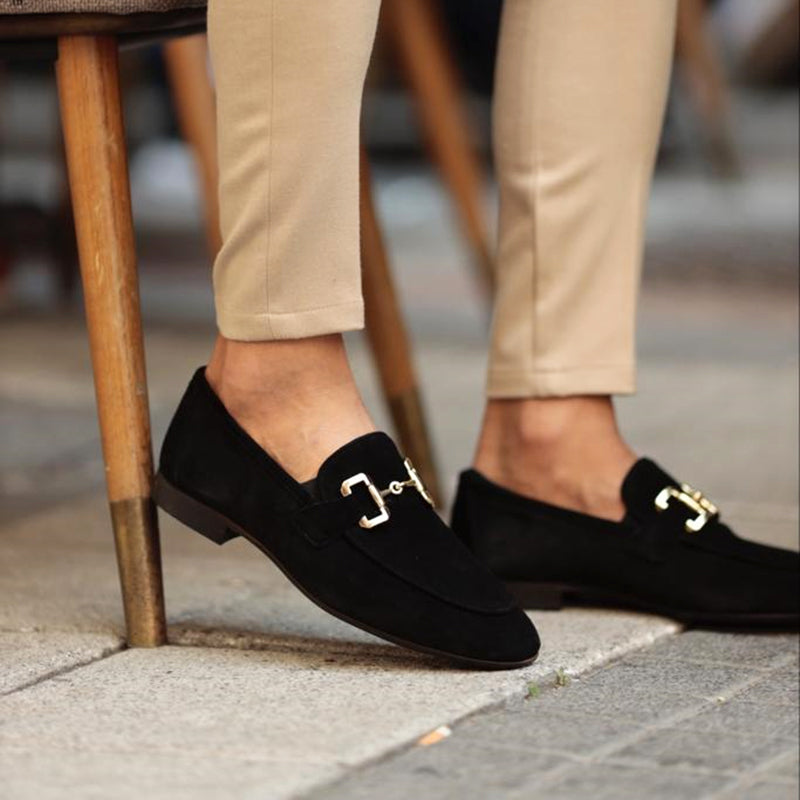 Cooper | Men's Suede Horsebit Loafers