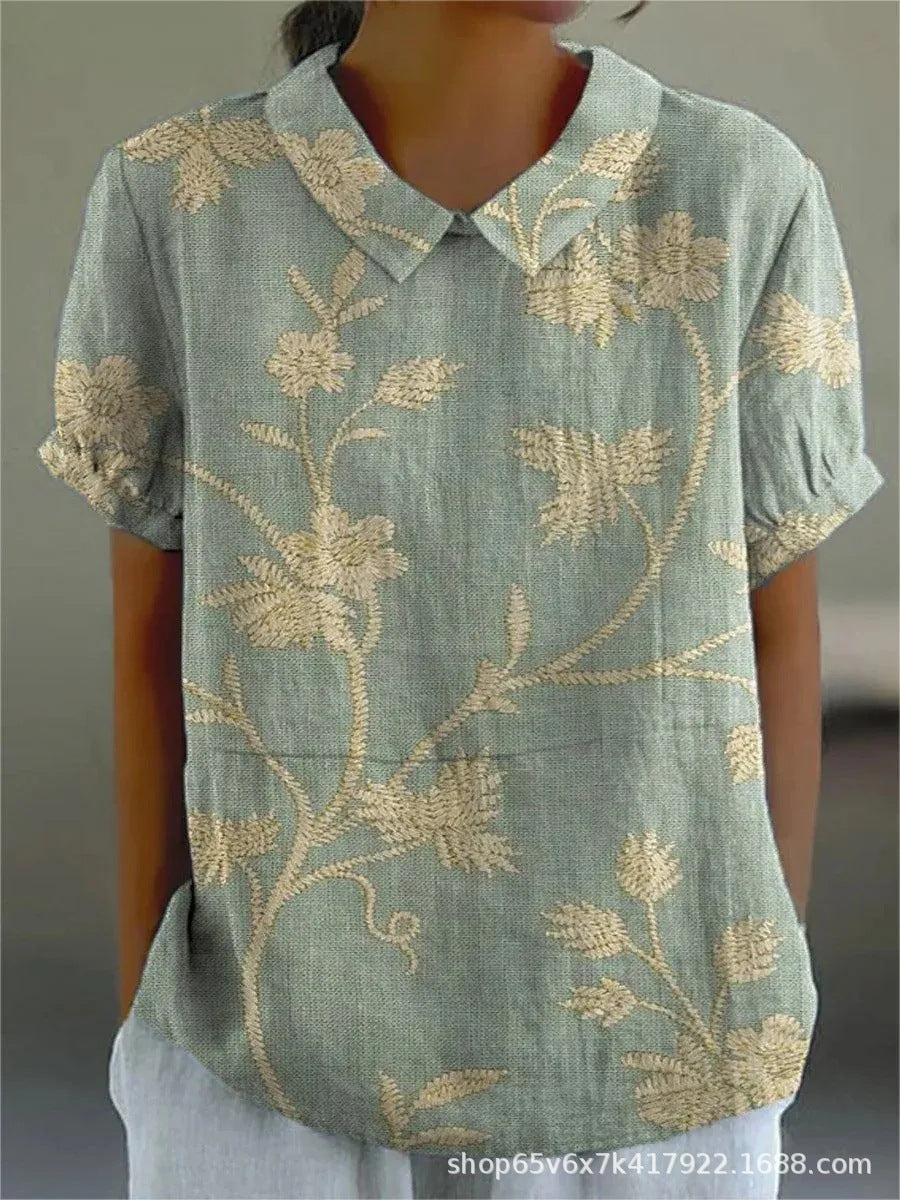 Flora | Structured Cotton Poplin Shirt
