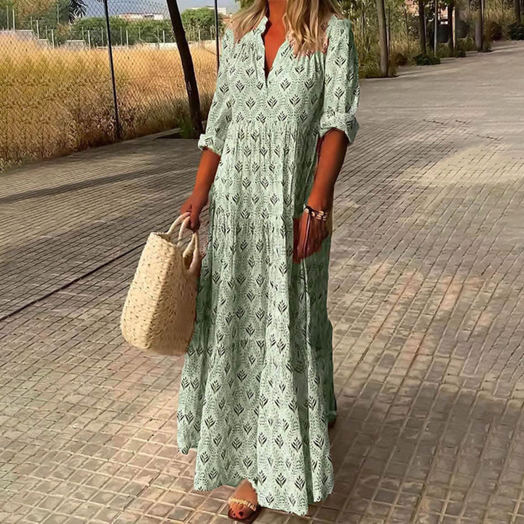 Zoe | Elegant Boho Maxi Dress for Women
