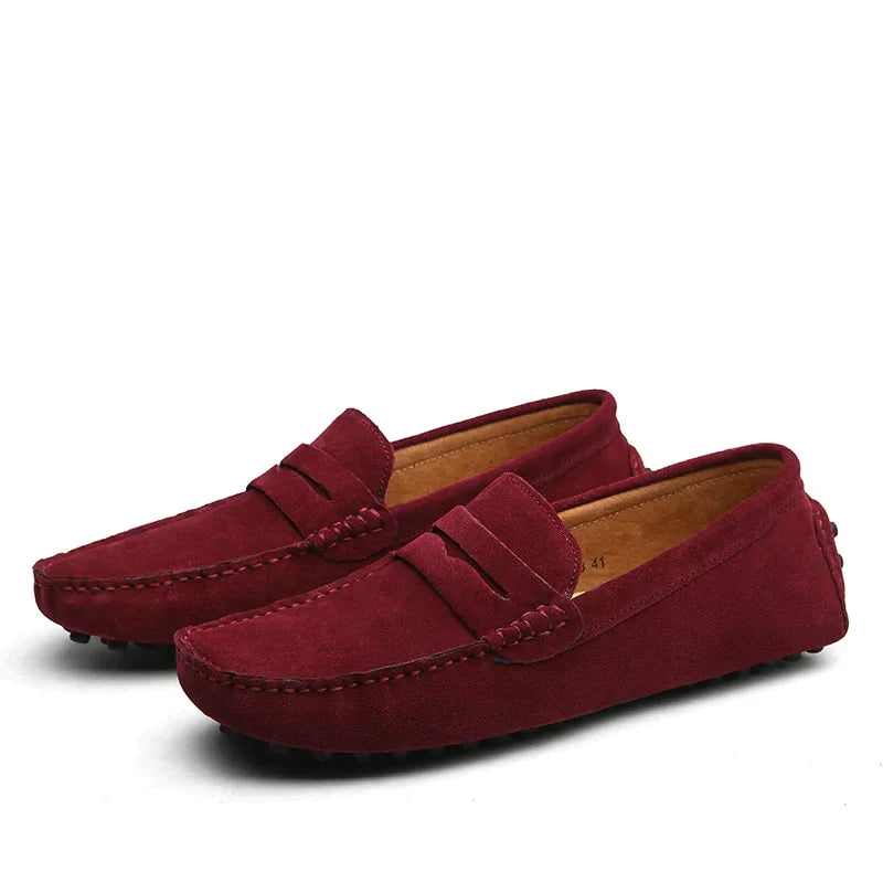 Angus | Men's Italian Style Suede Loafers