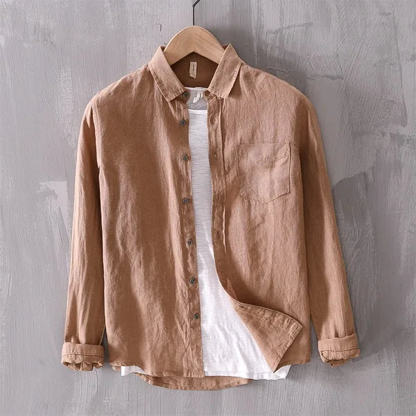 Dylan | Men's Stylish Breathable Linen Casual Shirt
