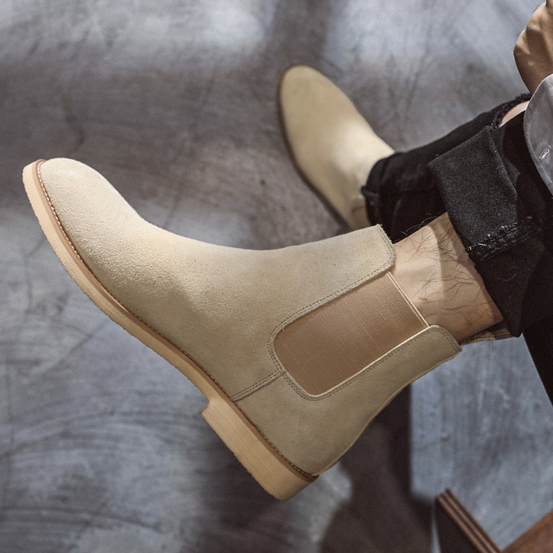 Suede Chelsea Men's Boots
