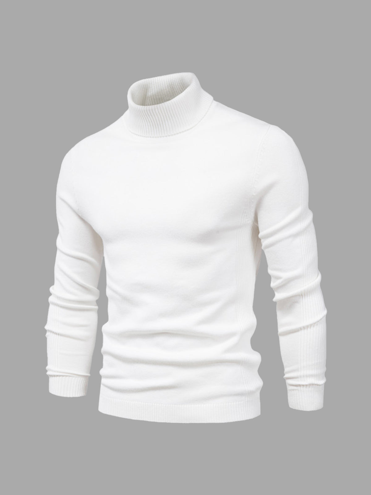 Men's Washable Turtleneck Sweater