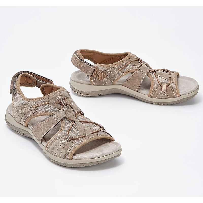 Olivia | Open Toe Round Sandals