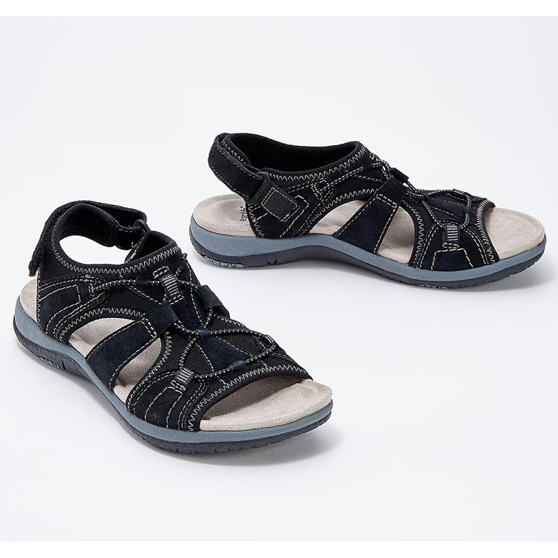 Olivia | Open Toe Round Sandals