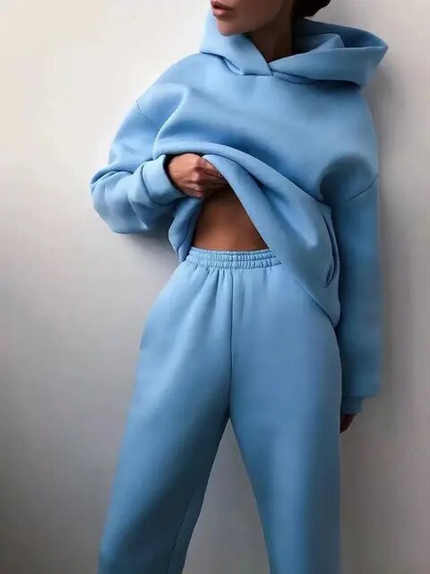 Cozy Hoodie and Sweatpants Set