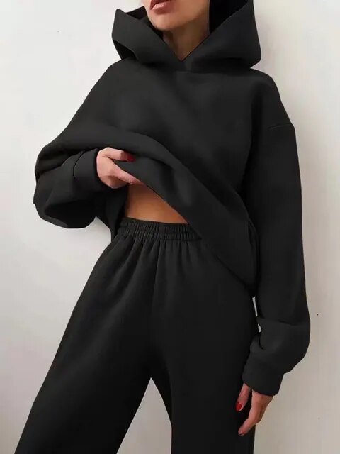 Cozy Hoodie and Sweatpants Set