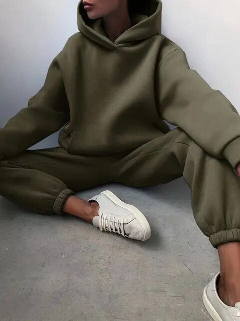Cozy Hoodie and Sweatpants Set