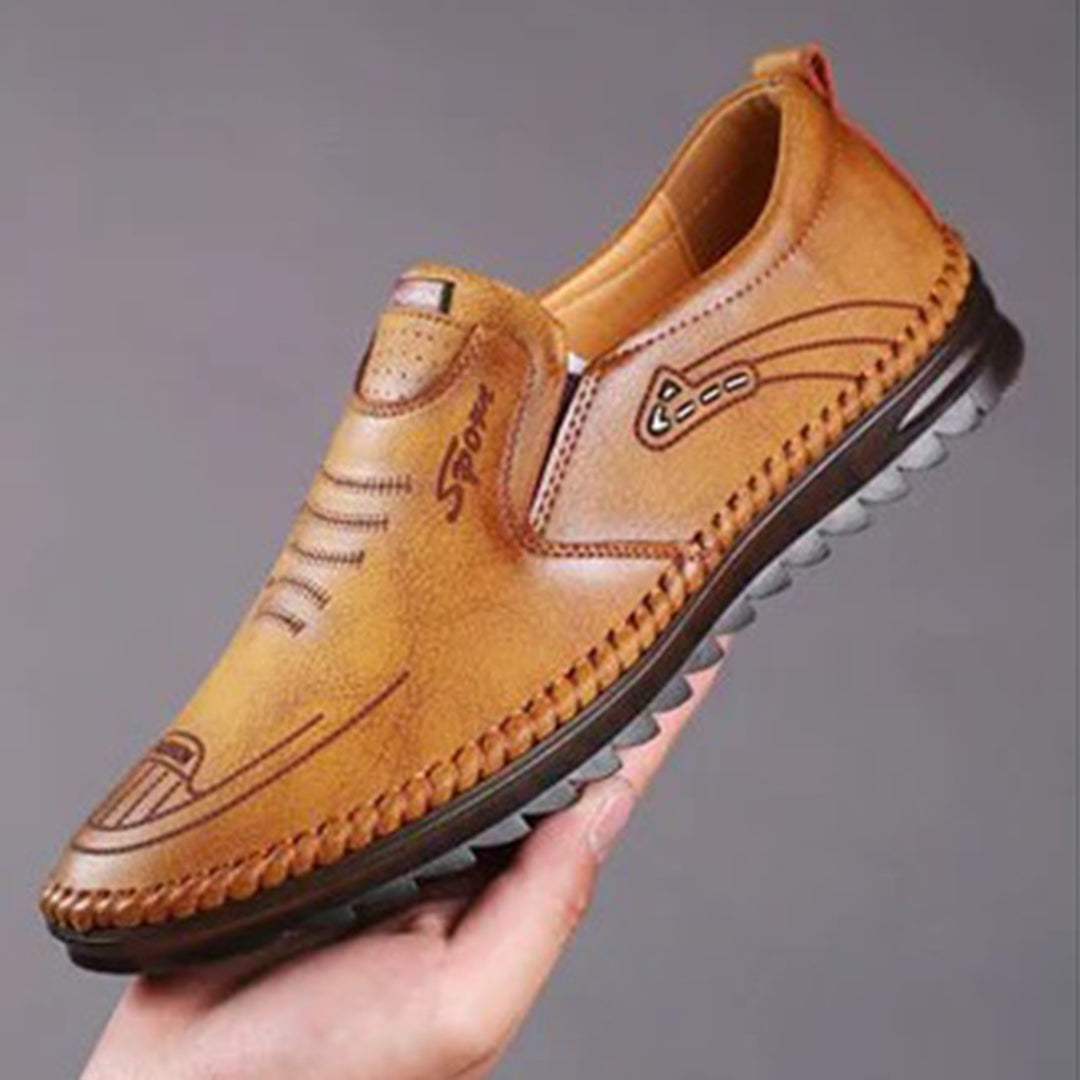 Arlo - orthopedic leather men's loafers
