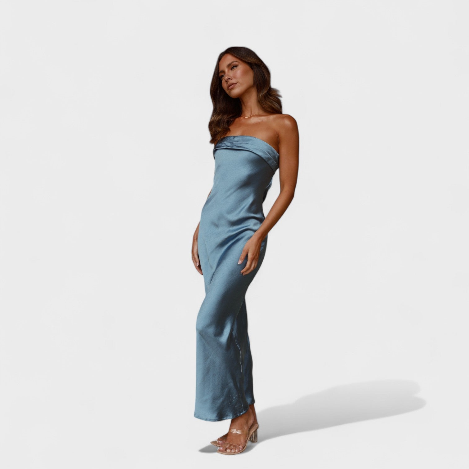 Elegant Satin Cocktail Dress