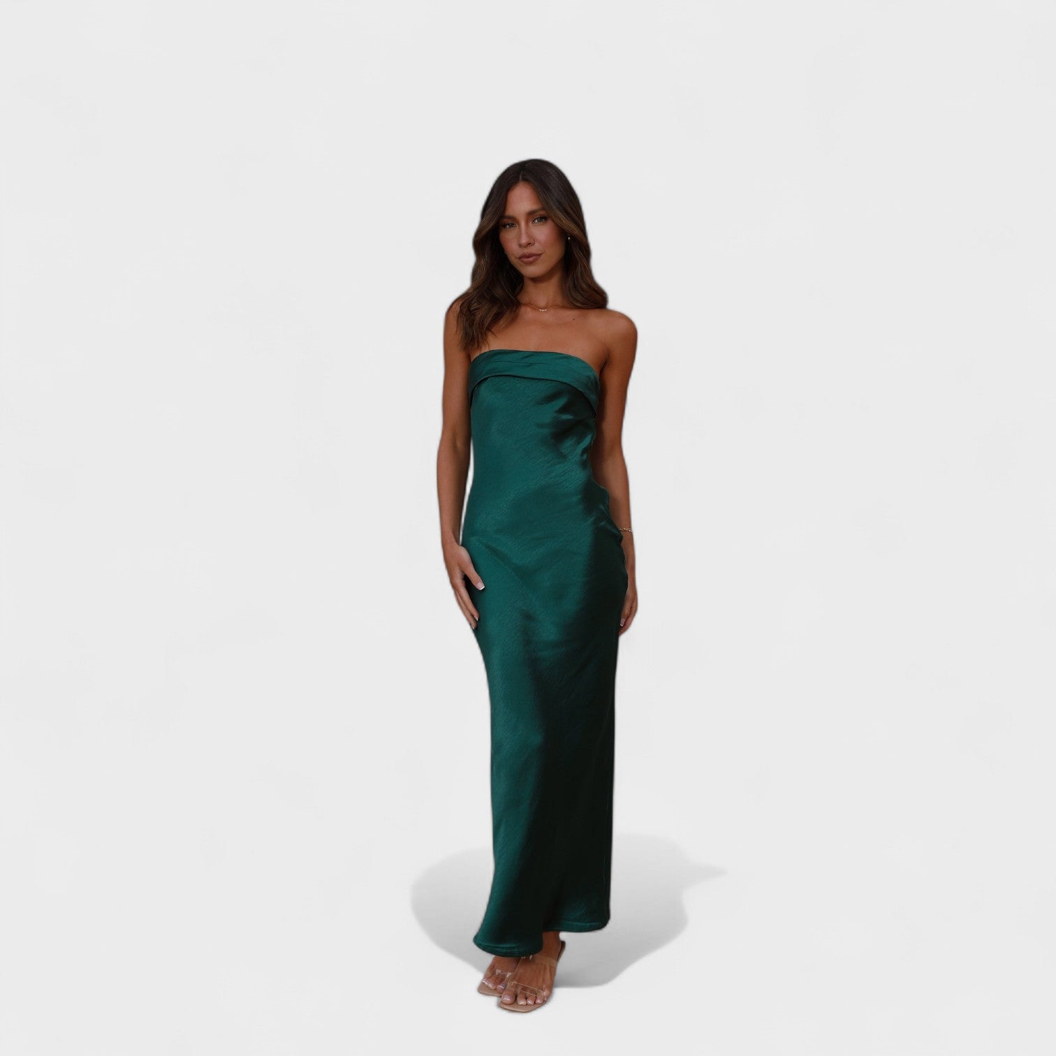 Elegant Satin Cocktail Dress