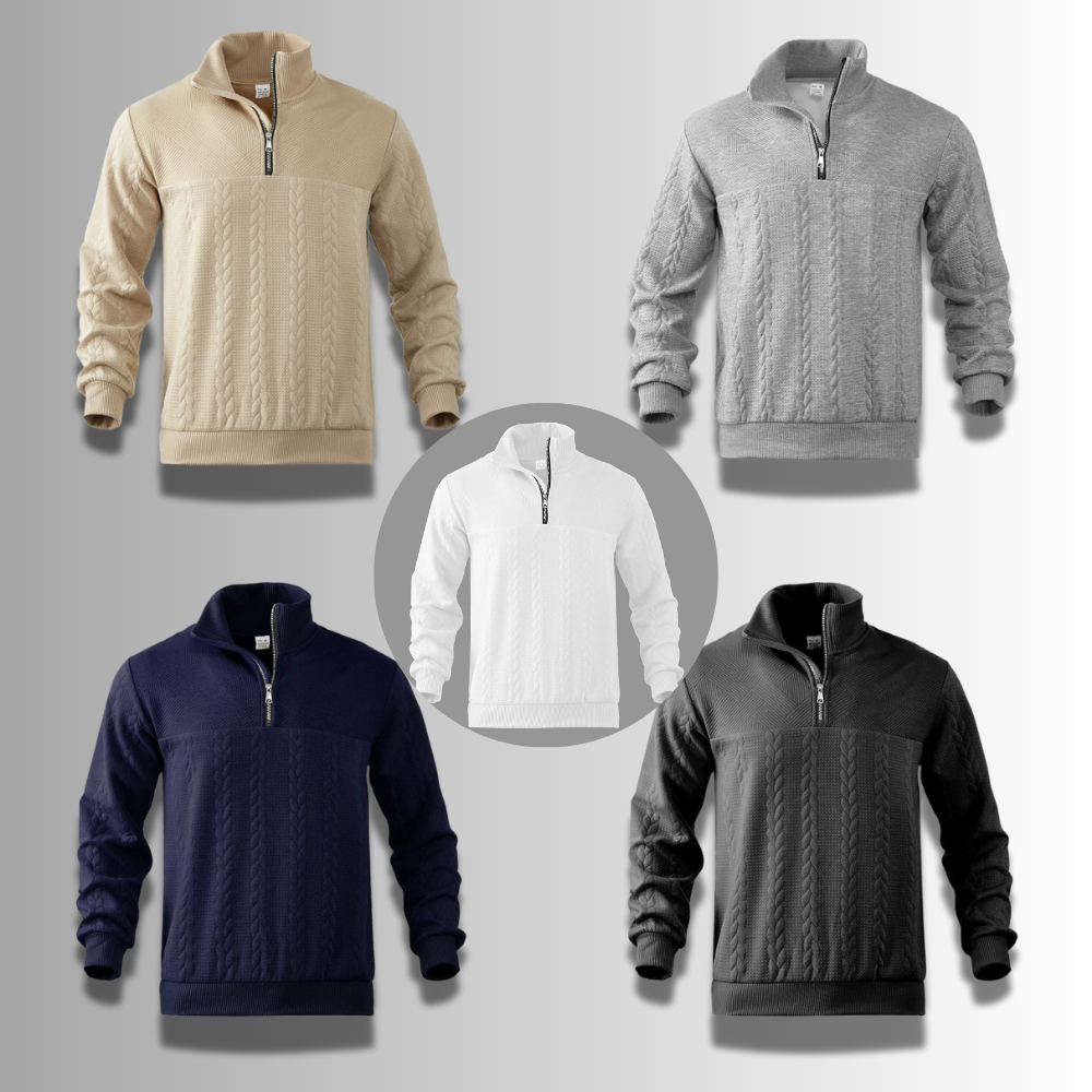 Premium Men's Merino Wool Sweater