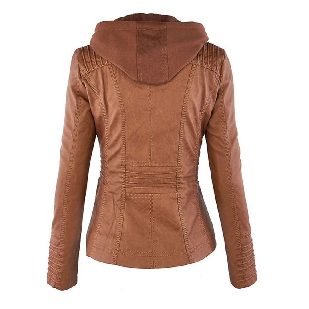 Women's Leather Summer Jacket – Chic, Lightweight & Stylish