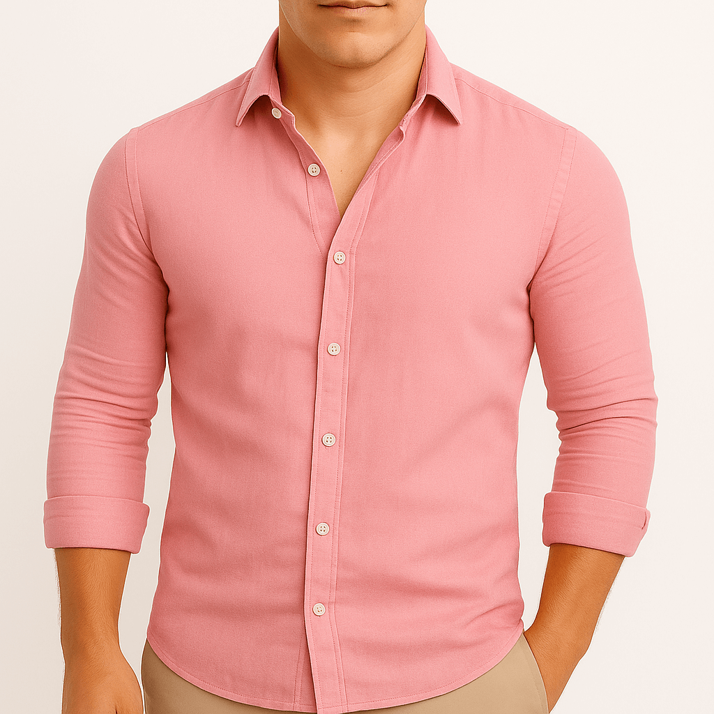 Lightweight Linen Polo Shirt