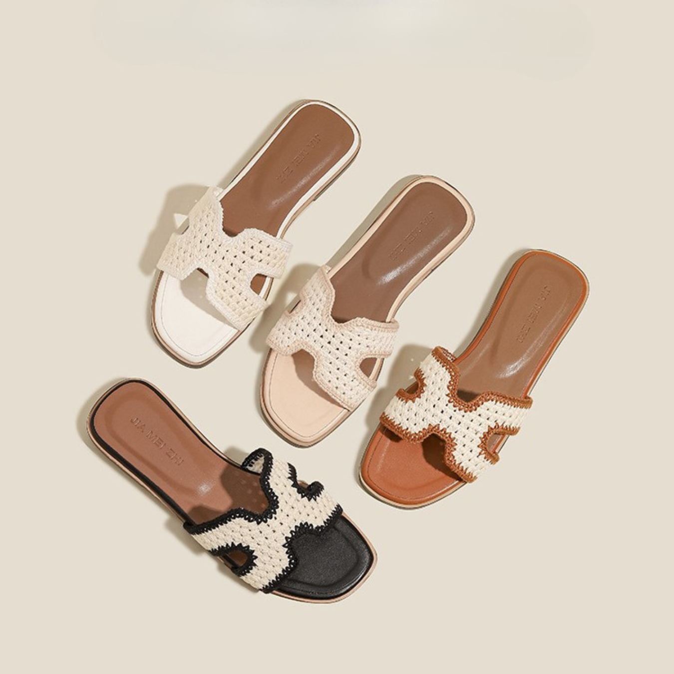 Lola | Elegant Raffia Sandals for Women
