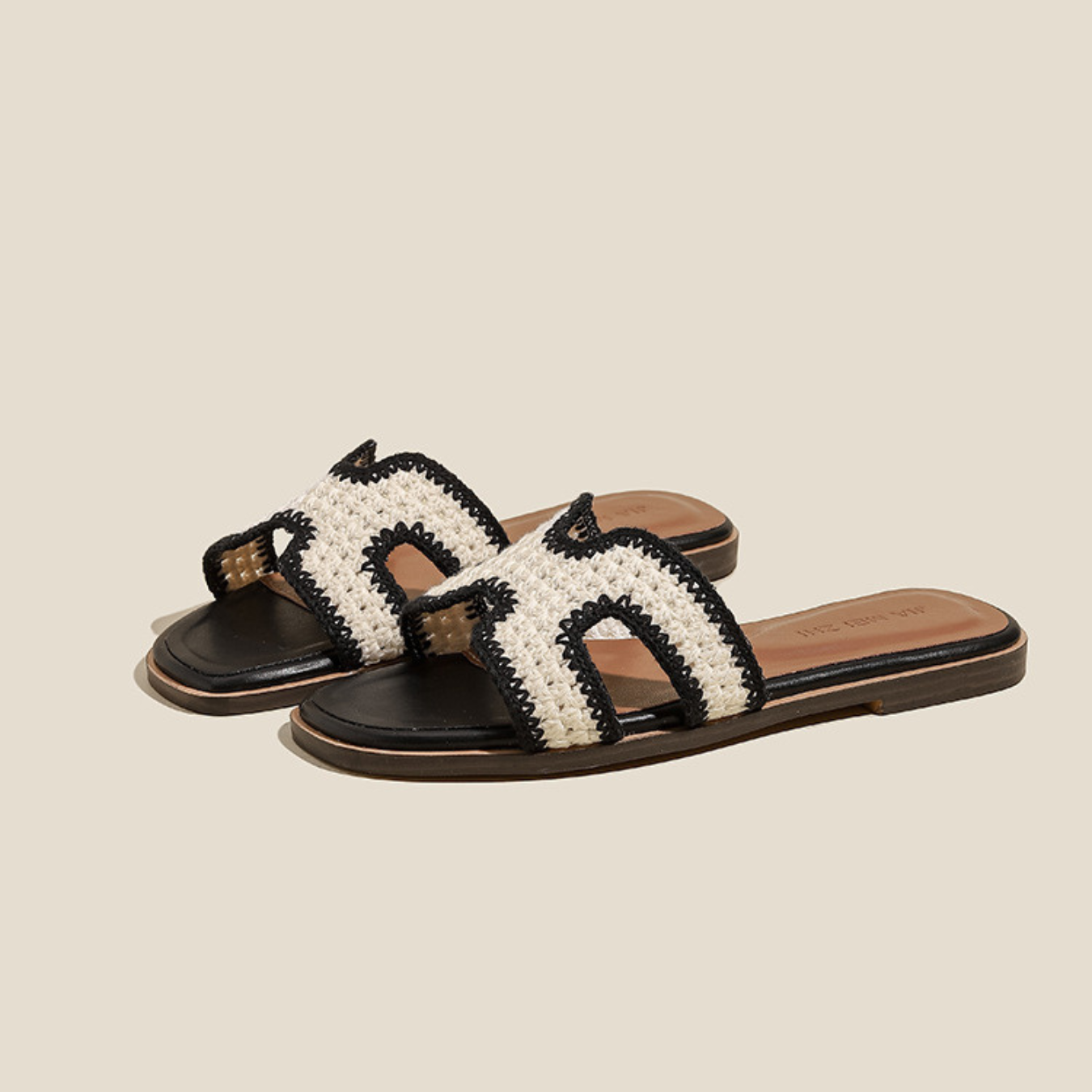 Lola | Elegant Raffia Sandals for Women
