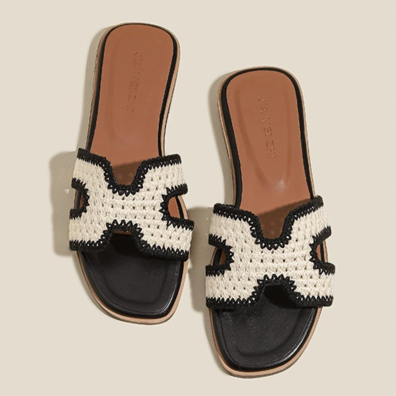 Lola | Elegant Raffia Sandals for Women