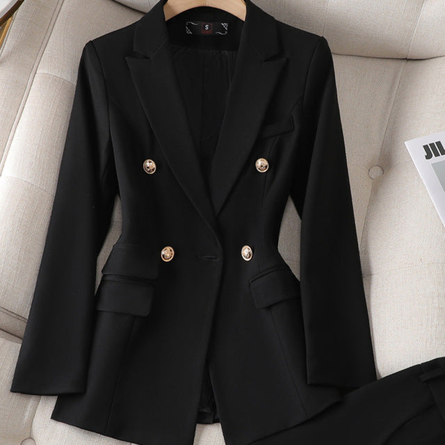 Elegant Pants and Blazer Set