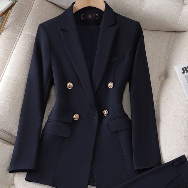Elegant Pants and Blazer Set