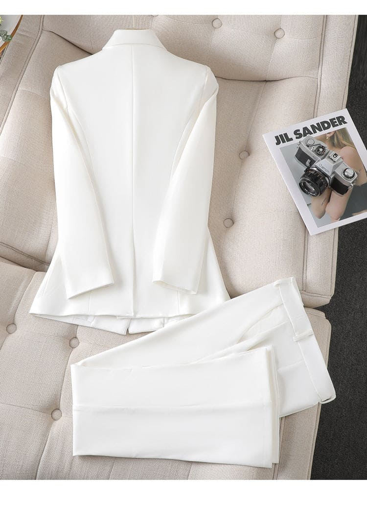 Elegant Pants and Blazer Set
