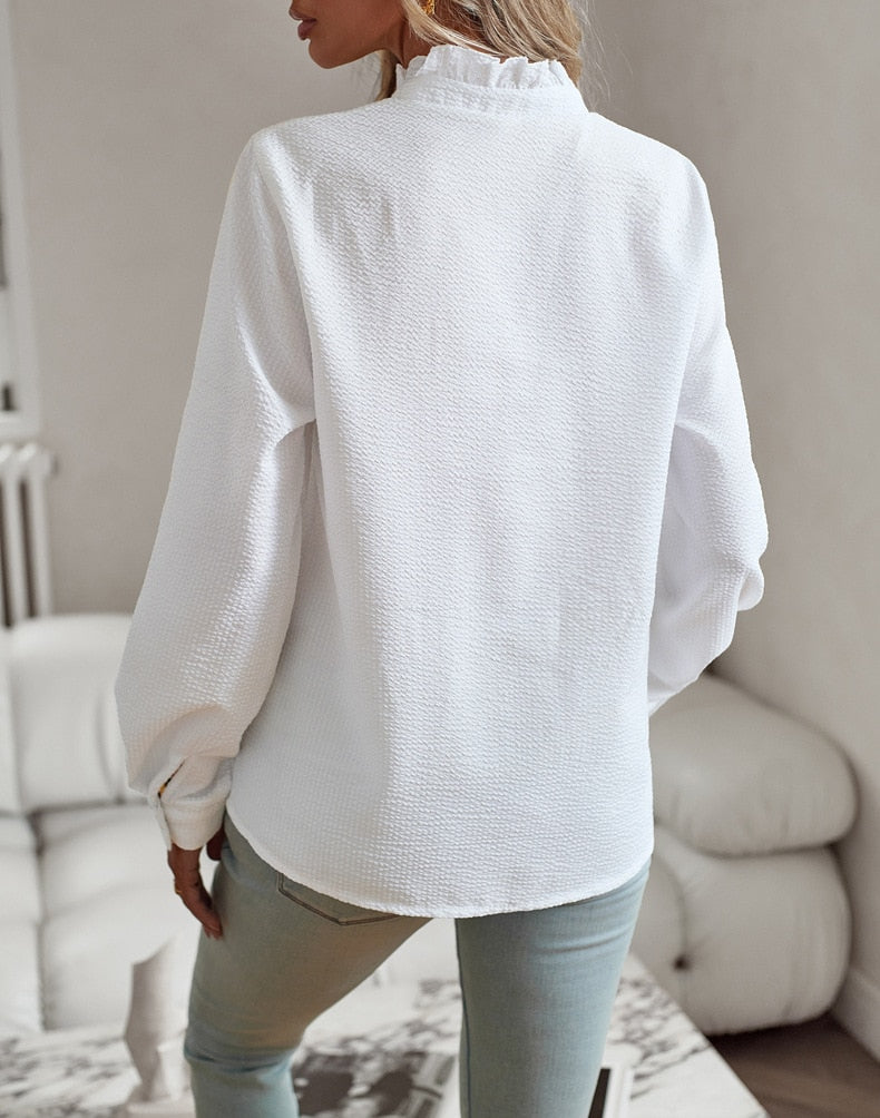 Lisbeth | Classic Long Sleeve Blouse