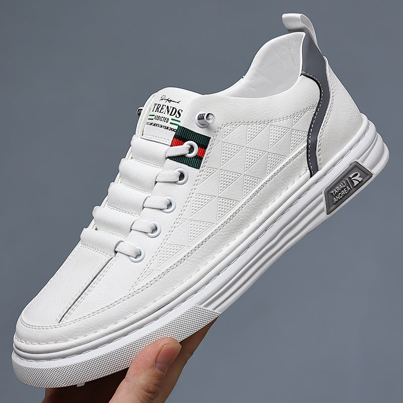 Hunter | Men's Leather Sneakers Casual Footwear