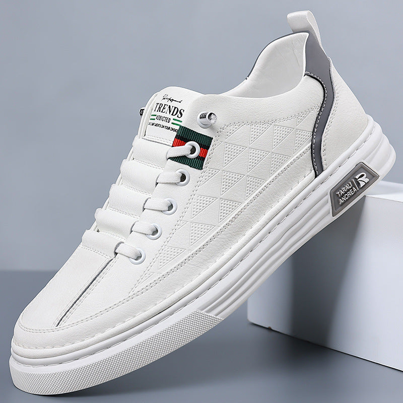 Hunter | Men's Leather Sneakers Casual Footwear