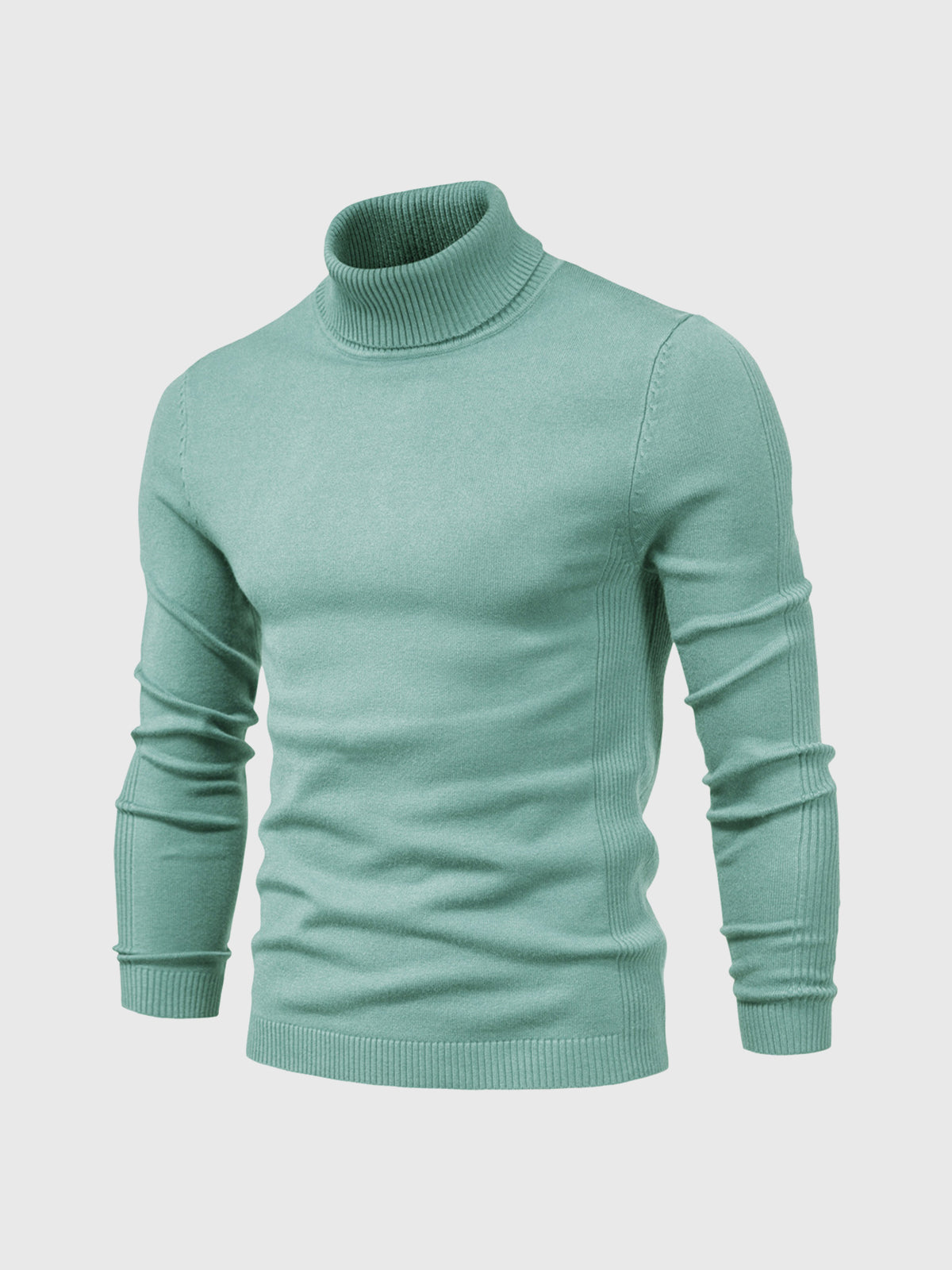Men's Washable Turtleneck Sweater