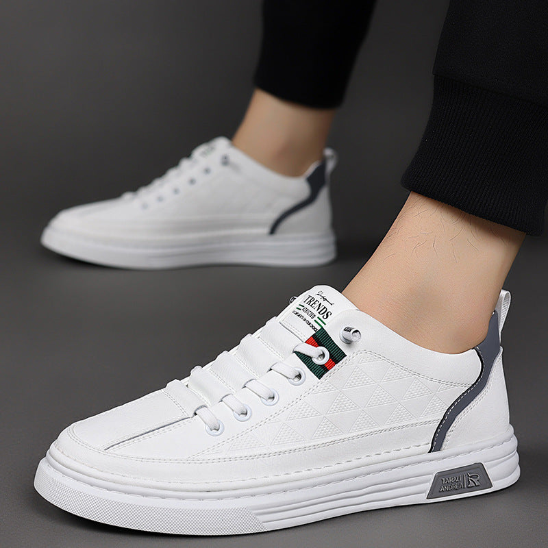 Hunter | Men's Leather Sneakers Casual Footwear