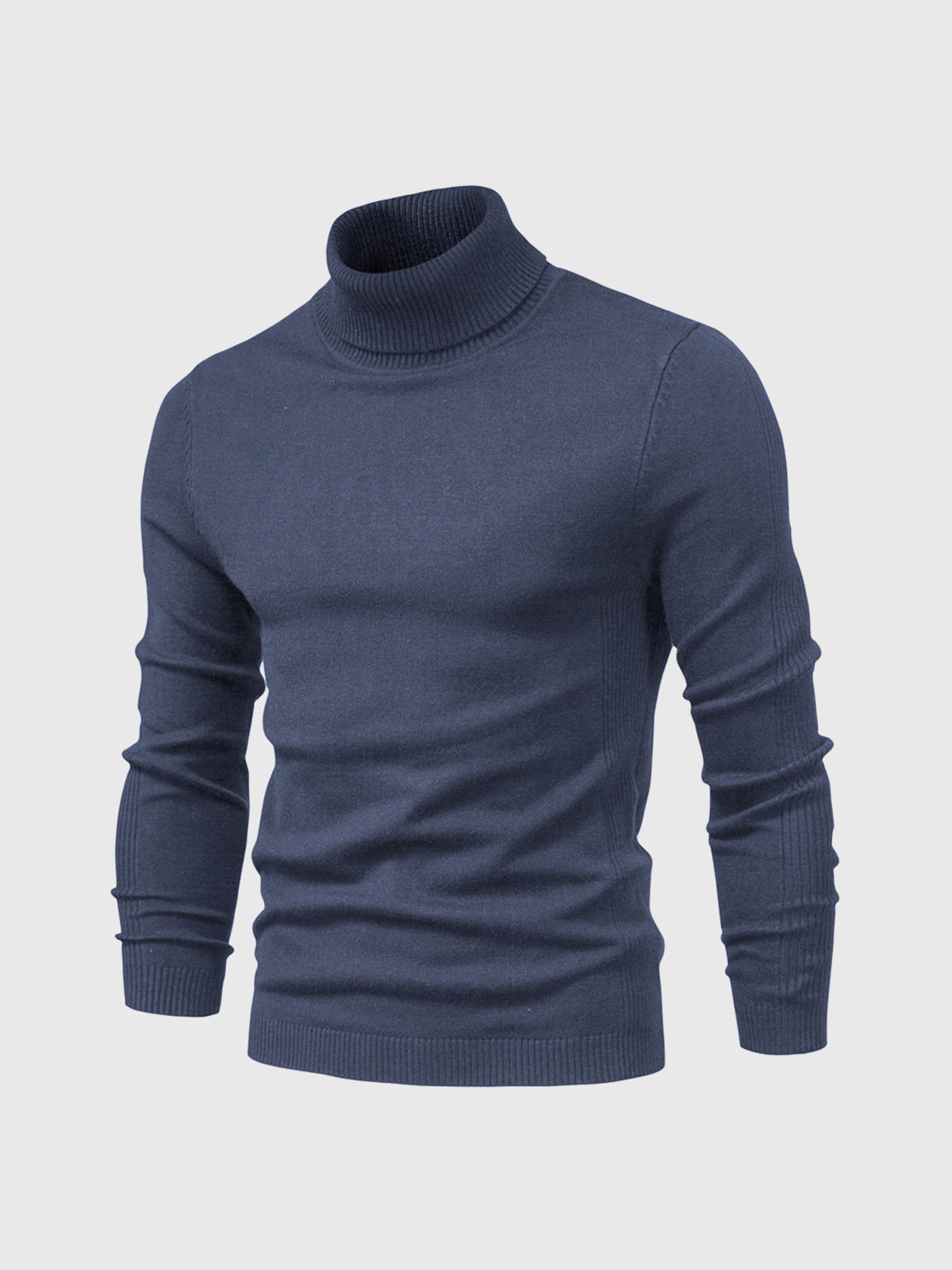 Men's Washable Turtleneck Sweater