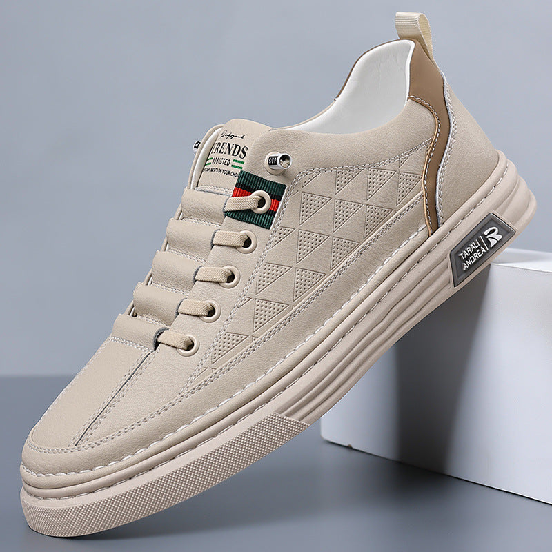 Hunter | Men's Leather Sneakers Casual Footwear