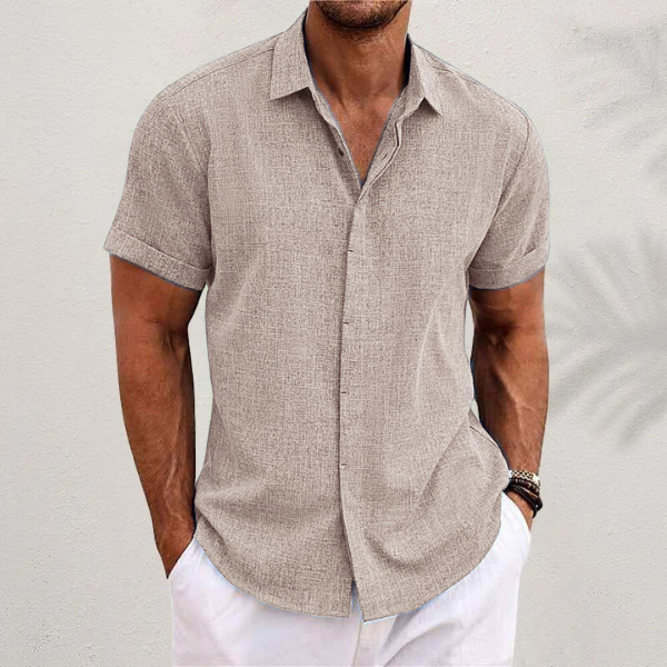 Jack | Men's Short Sleeve Linen Shirt