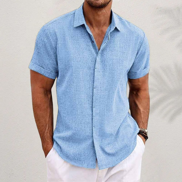 Jack | Men's Short Sleeve Linen Shirt