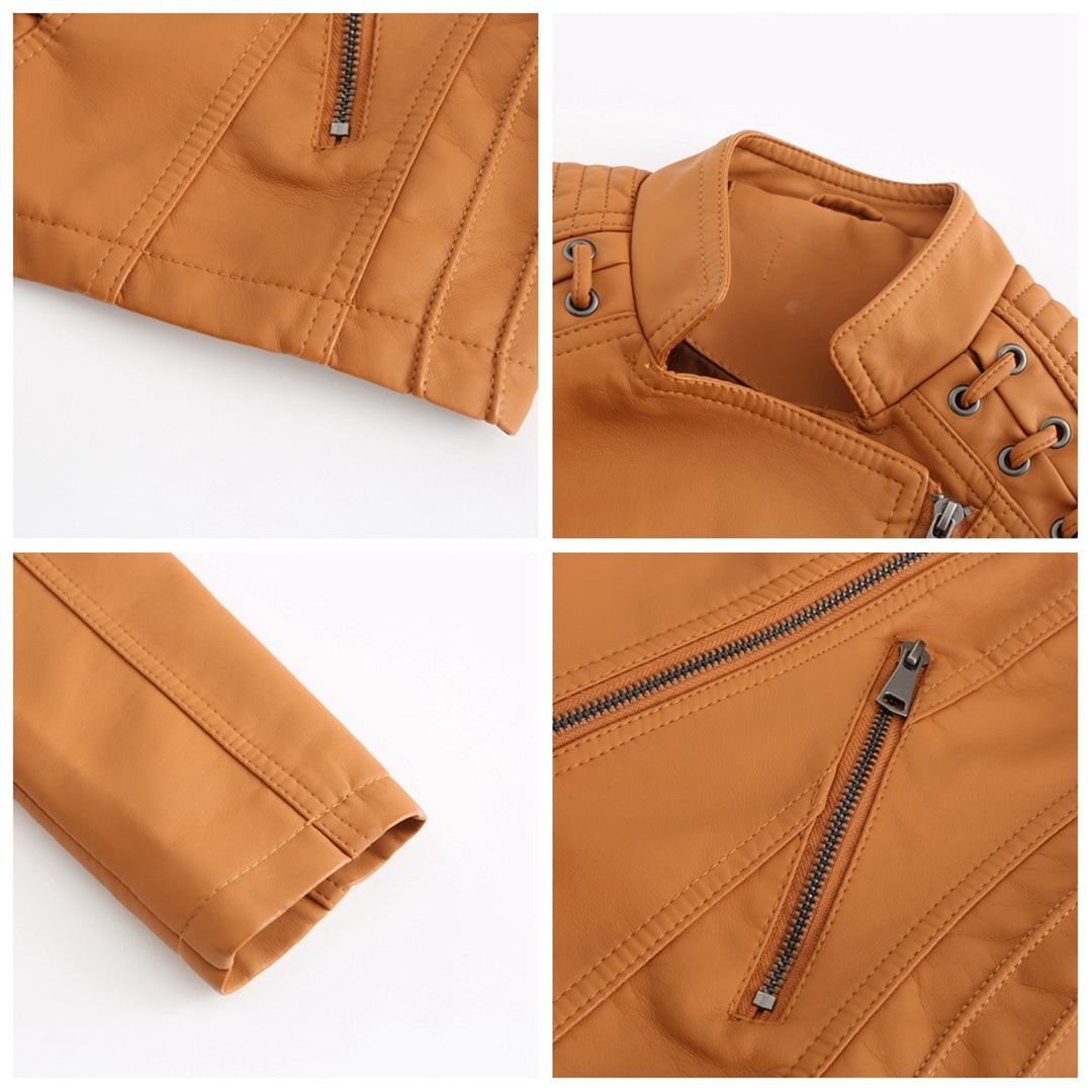 Timeless Stylish Leather Jacket – Bold & Sophisticated