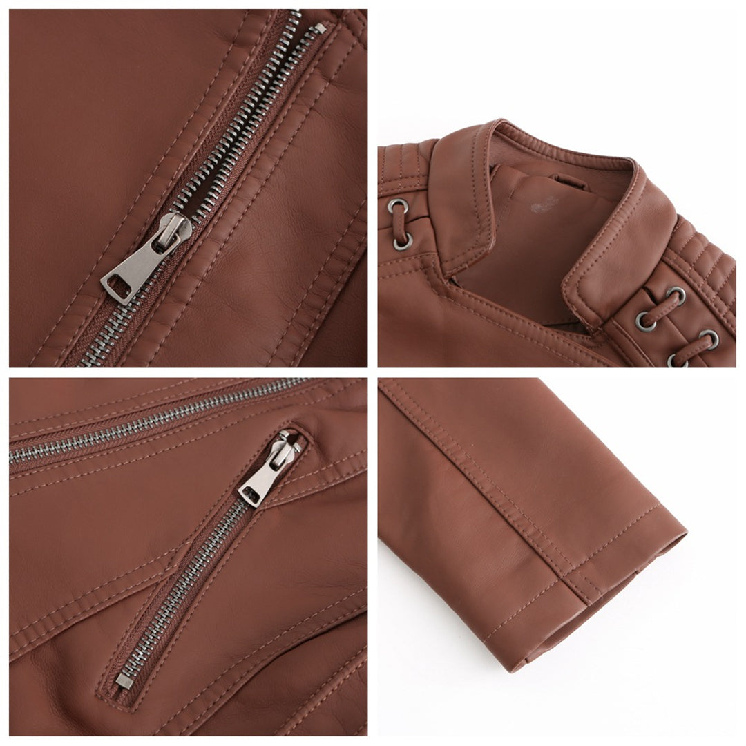 Timeless Stylish Leather Jacket – Bold & Sophisticated