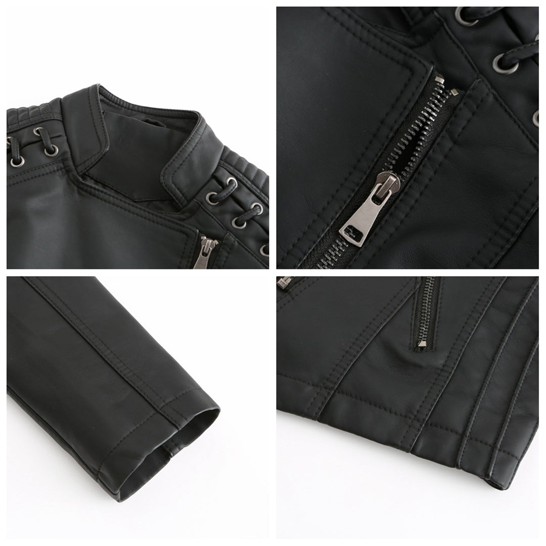 Timeless Stylish Leather Jacket – Bold & Sophisticated