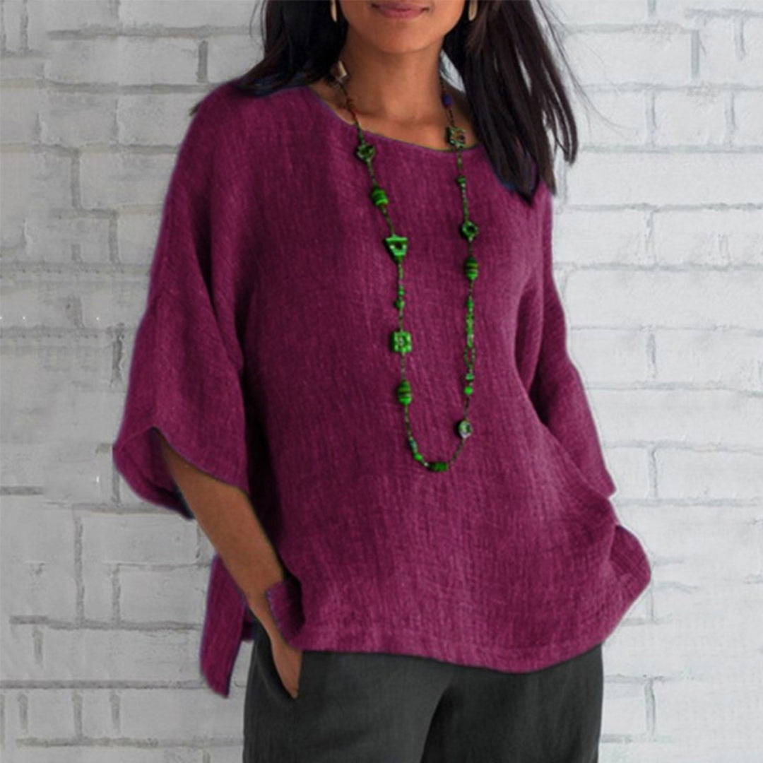 Charlotte | Casual Linen Summer Top