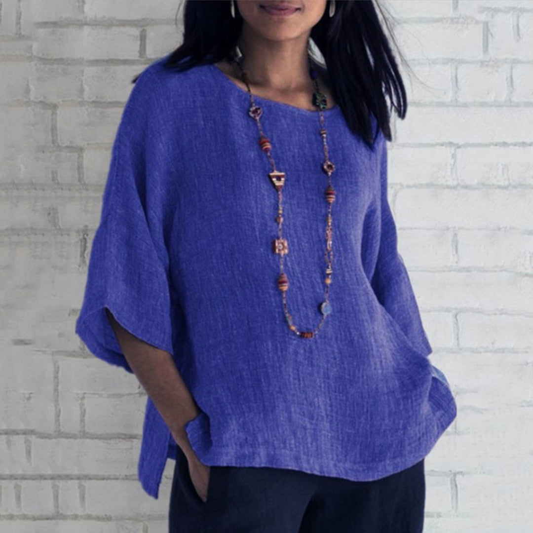 Charlotte | Casual Linen Summer Top